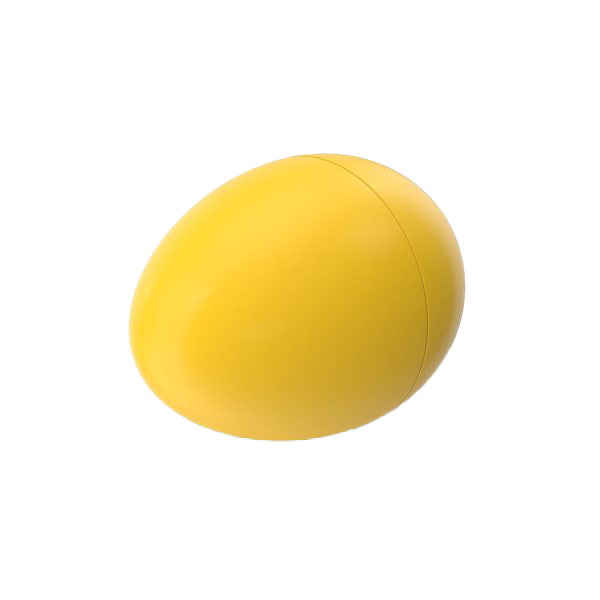 Download PNG image - Plain Yellow Easter Egg PNG Picture 