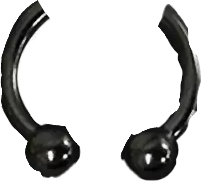 Download PNG image - Septum Nose Ring Piercing PNG Transparent Image 