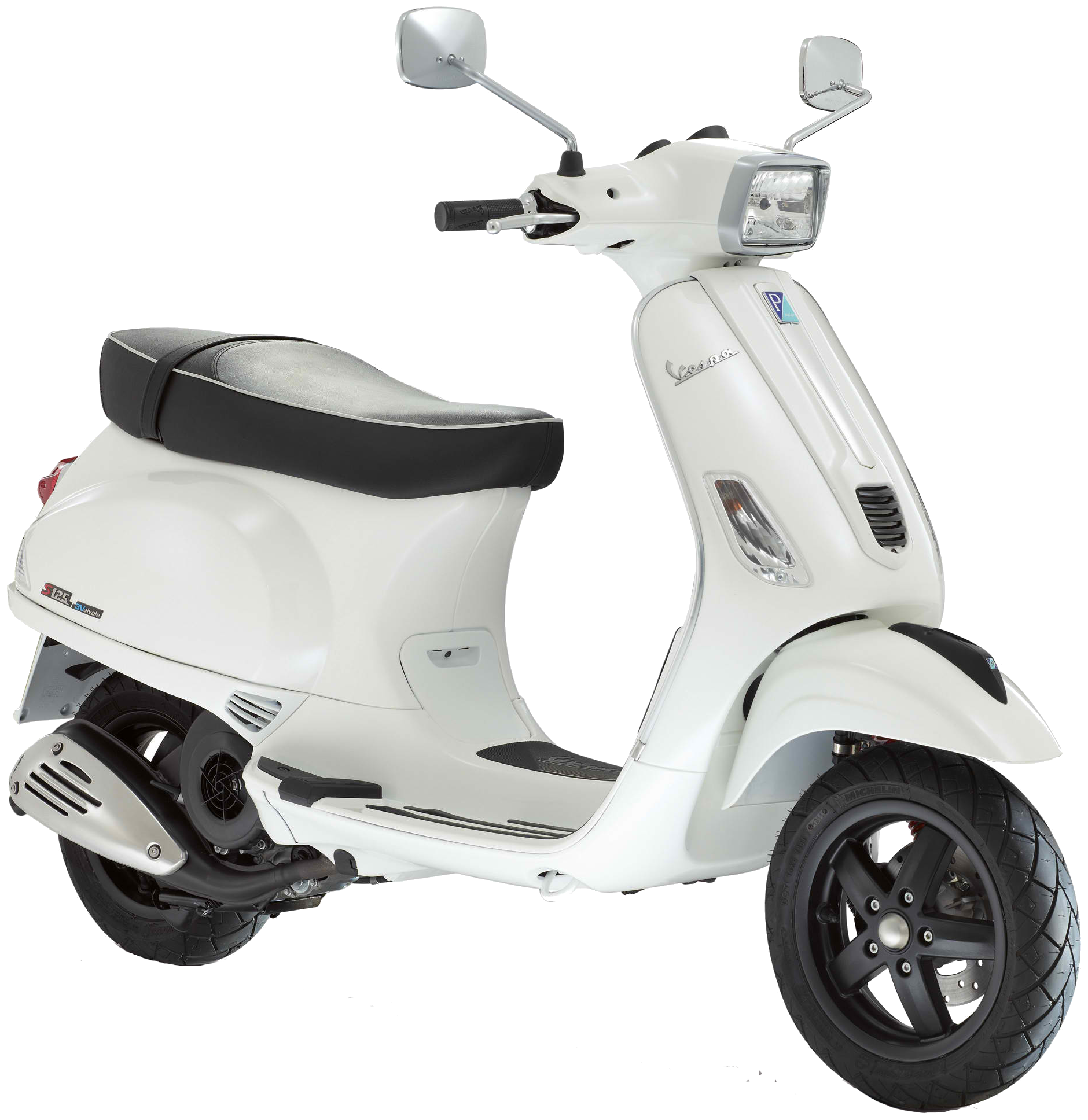 Download PNG image - Vespa Scooter PNG Clipart 