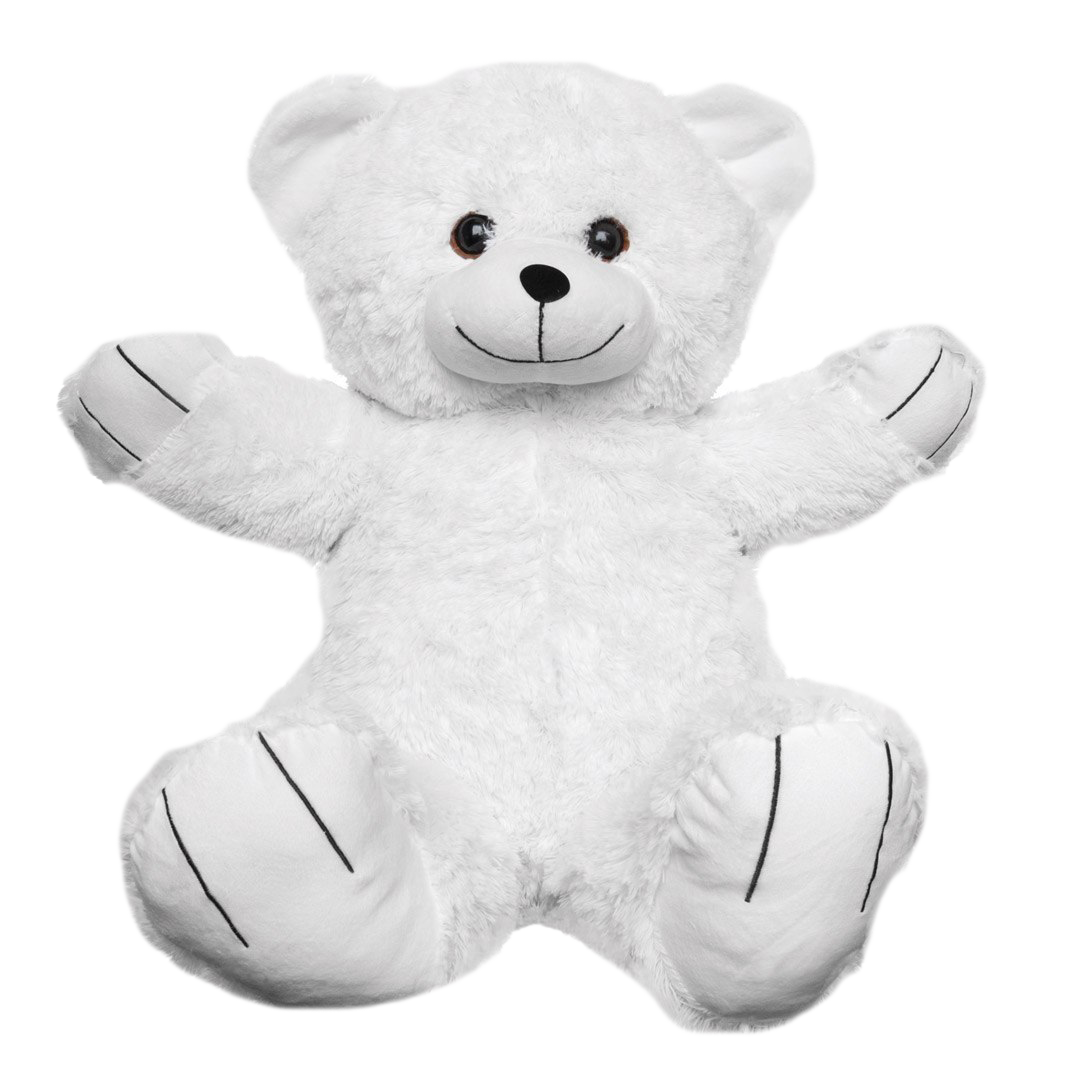Download PNG image - White Teddy Bear PNG Transparent Picture 
