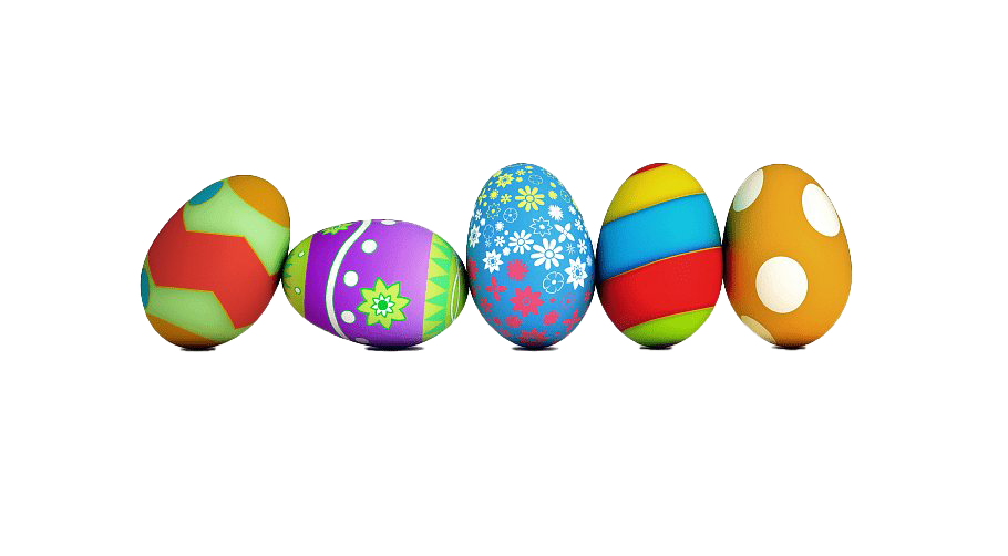 Download PNG image - Colorful Easter Egg PNG Photo 