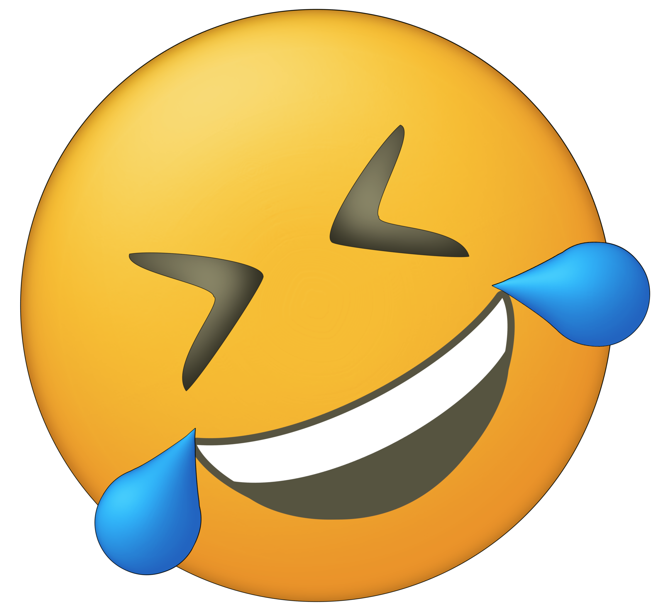 Download PNG image - Crying Emoji PNG Free Image 