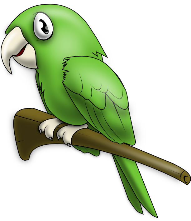 Download PNG image - Cute Parrot PNG Pic 