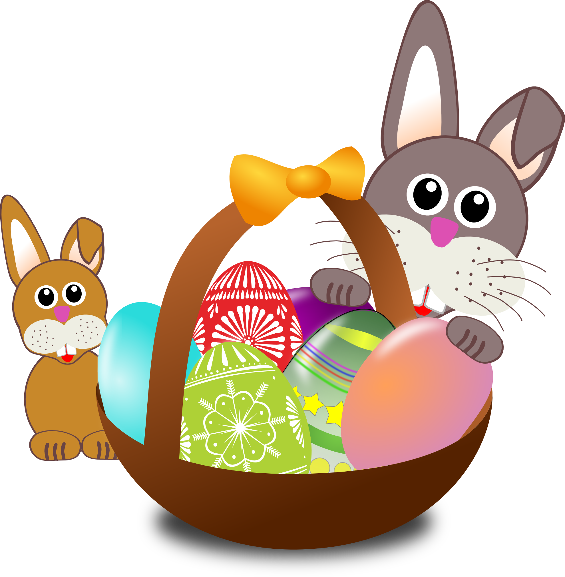 Download PNG image - Easter Rabbit Transparent Background 