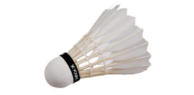 Download PNG image - Feather Badminton Shuttlecock Transparent PNG 