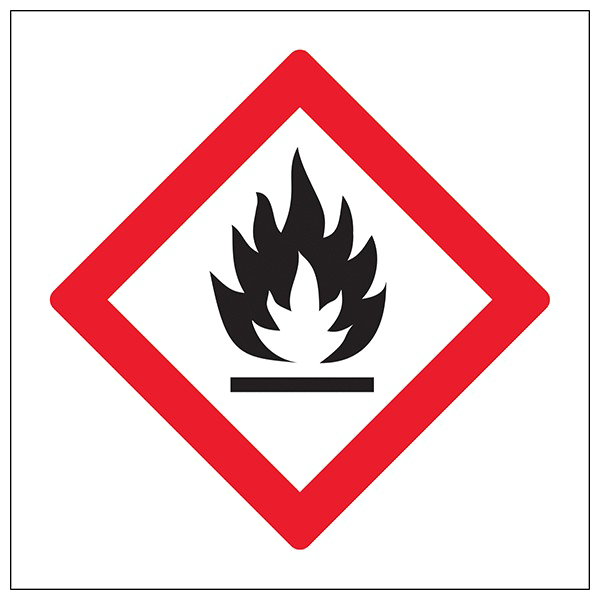 Download PNG image - Flammable Sign PNG Transparent Image 