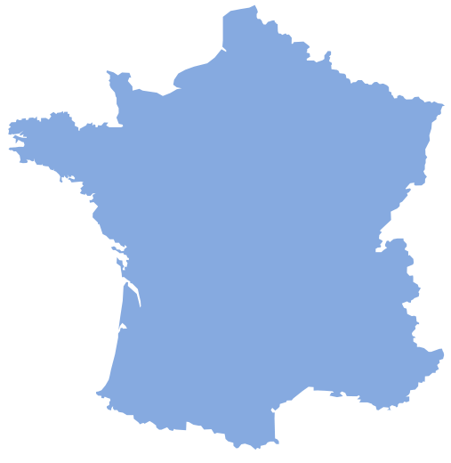Download PNG image - France Map Region PNG File 