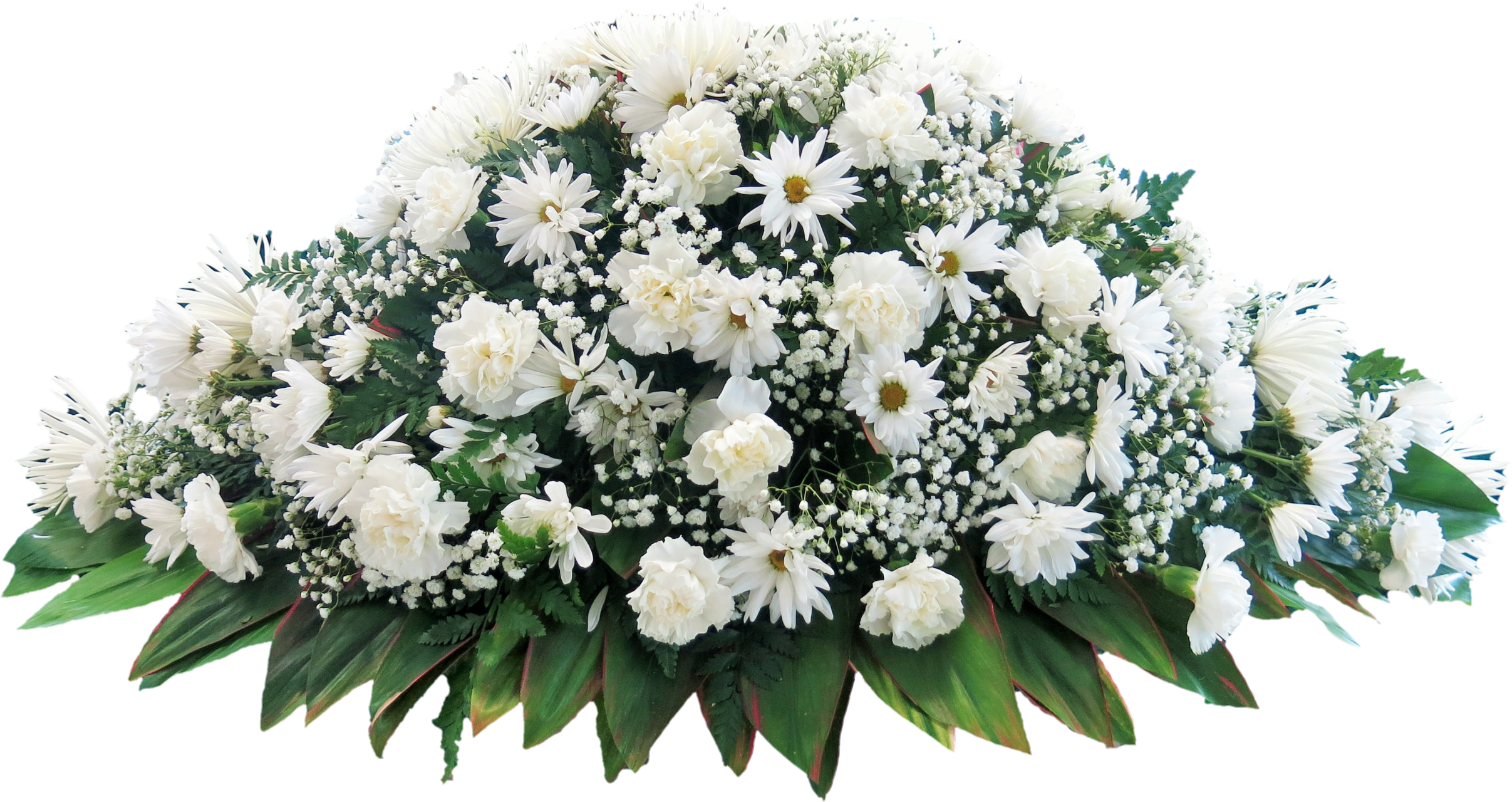 Download PNG image - Funeral Flowers Bunch Transparent Background 