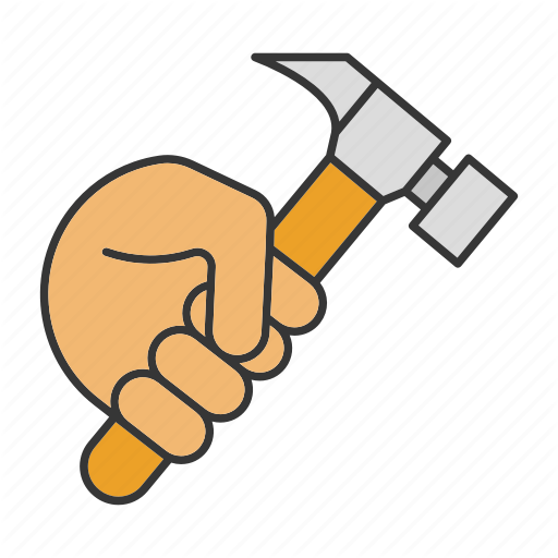 Download PNG image - Hand Hammer PNG Pic 