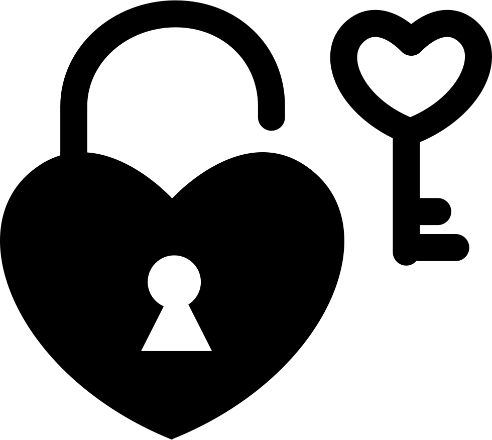 Download PNG image - Heart Key PNG Picture 