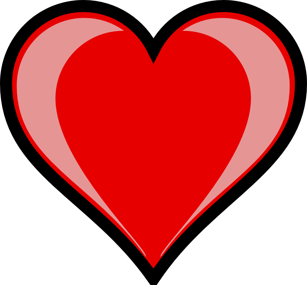 Download PNG image - Heart Love PNG File 