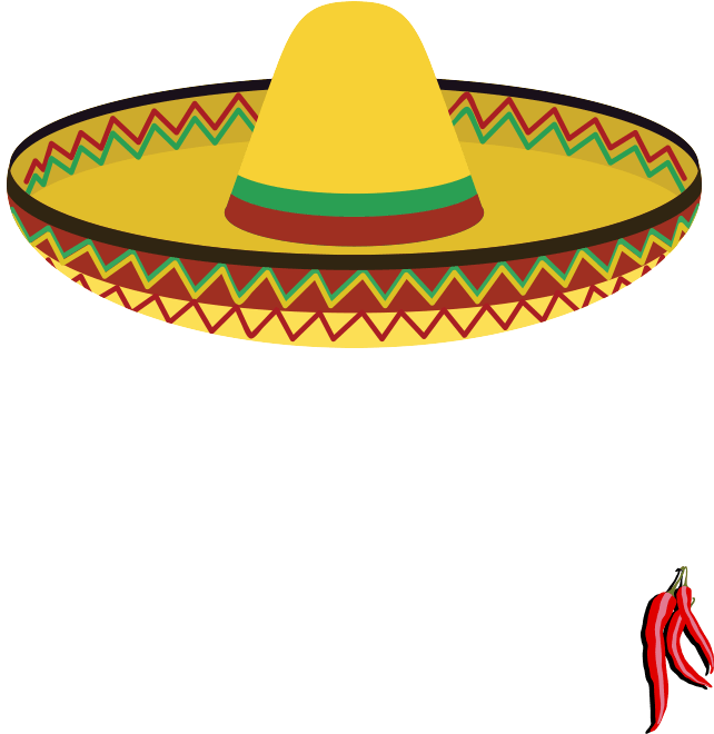Download PNG image - Mustache Mexican Hat PNG Photos 