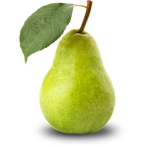 Download PNG image - Organic Green Pears Transparent PNG 