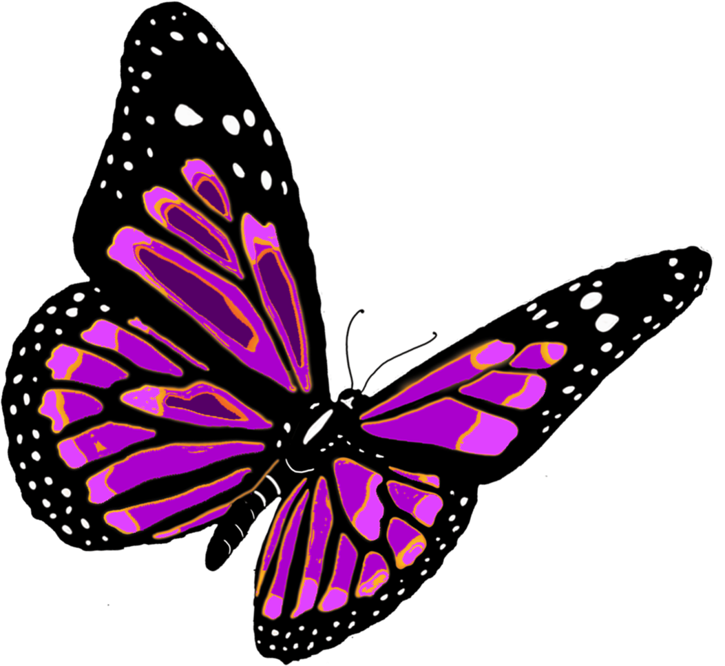 Download PNG image - Pink Butterfly PNG Transparent Image 
