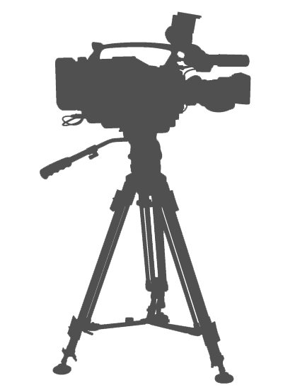 Download PNG image - Video Camera Tripod PNG Clipart 