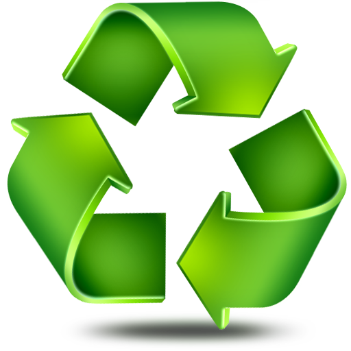 Download PNG image - 3D Recycle PNG Pic 