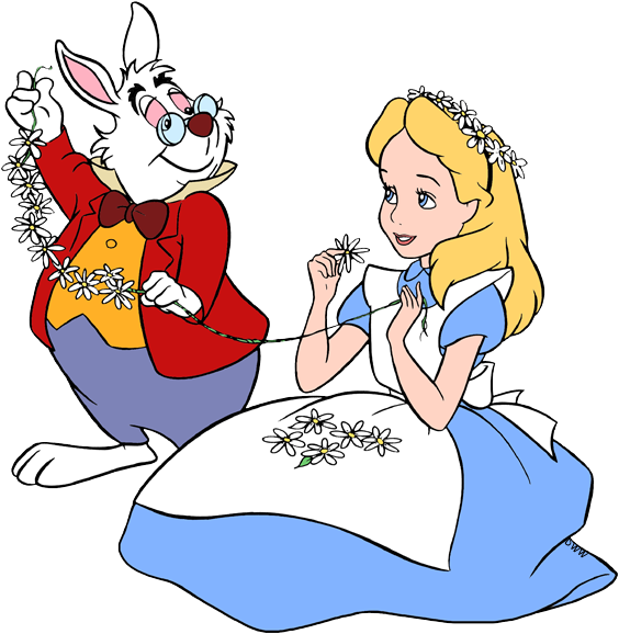 Download PNG image - Alice In Wonderland Rabbit PNG File 