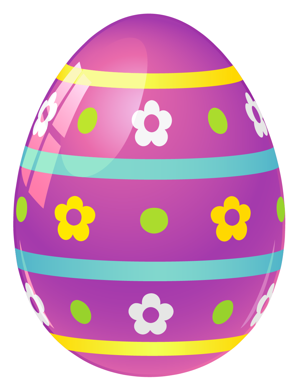 Download PNG image - Colorful Easter Egg PNG Photos 