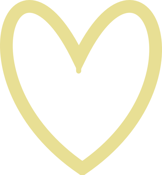 Download PNG image - Gold Heart Transparent Background 