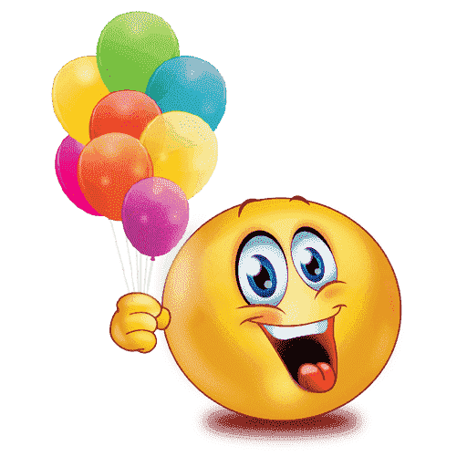 Download PNG image - Happy Birthday Emoji PNG Photo 