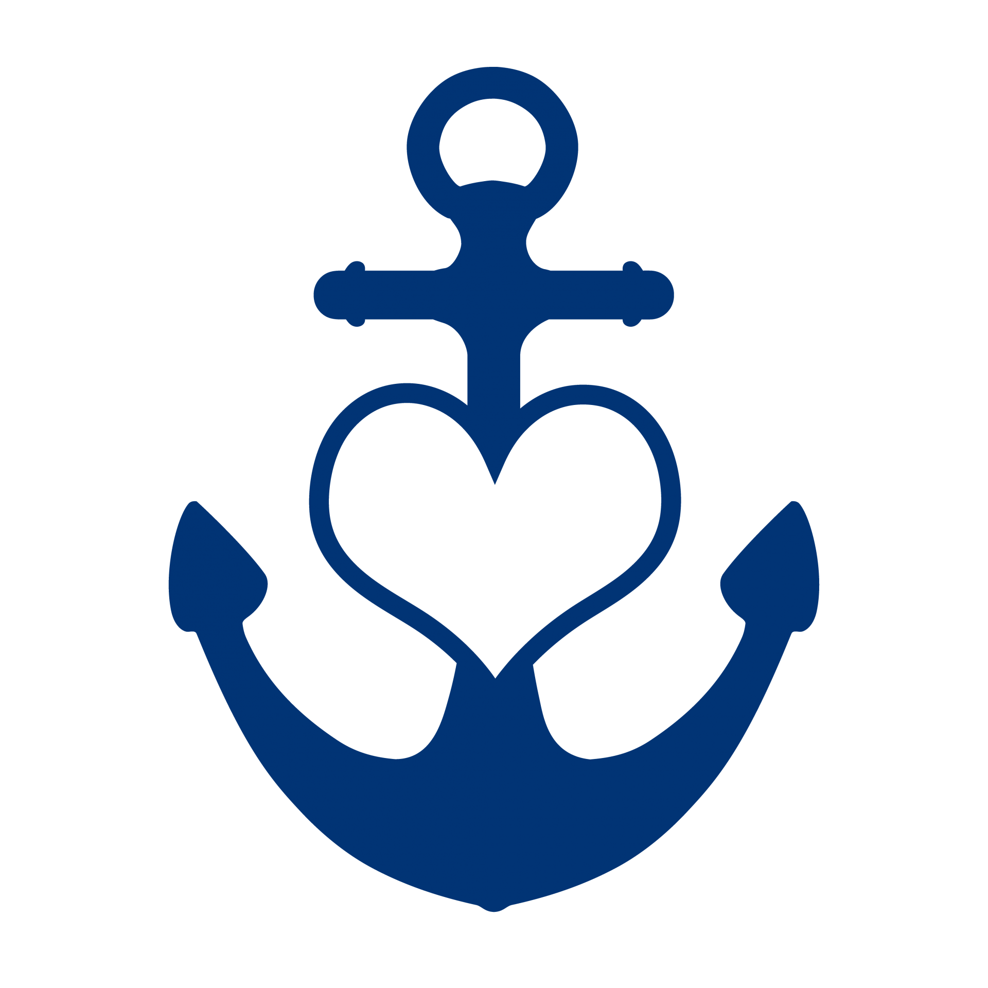 Download PNG image - Nautical Anchor PNG Transparent 