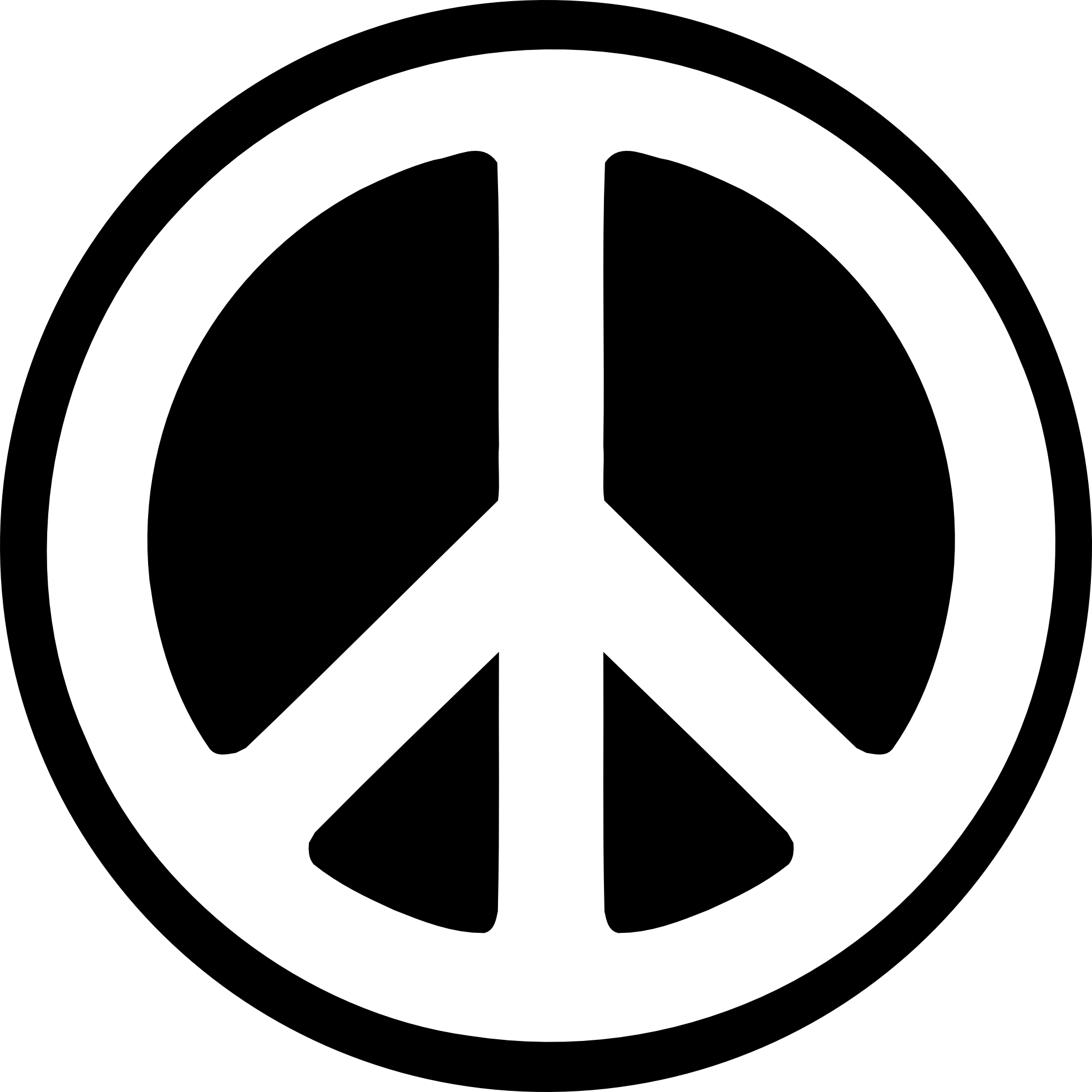 Download PNG image - Peace Symbol PNG Photo 