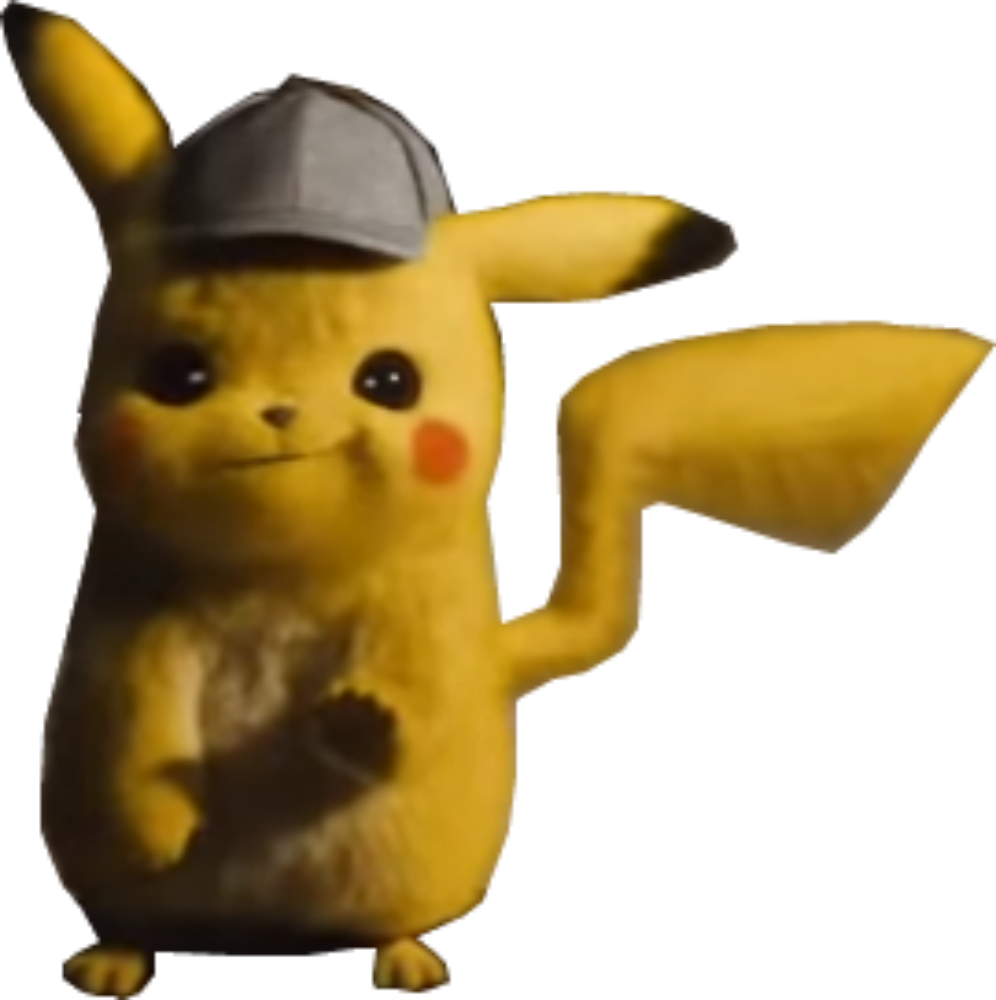 Download PNG image - Pokemon Detective Pikachu Movie PNG Picture 