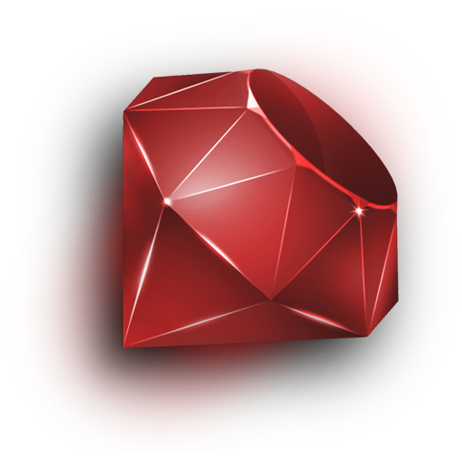 Download PNG image - Red Ruby Gemstone PNG Free Download 