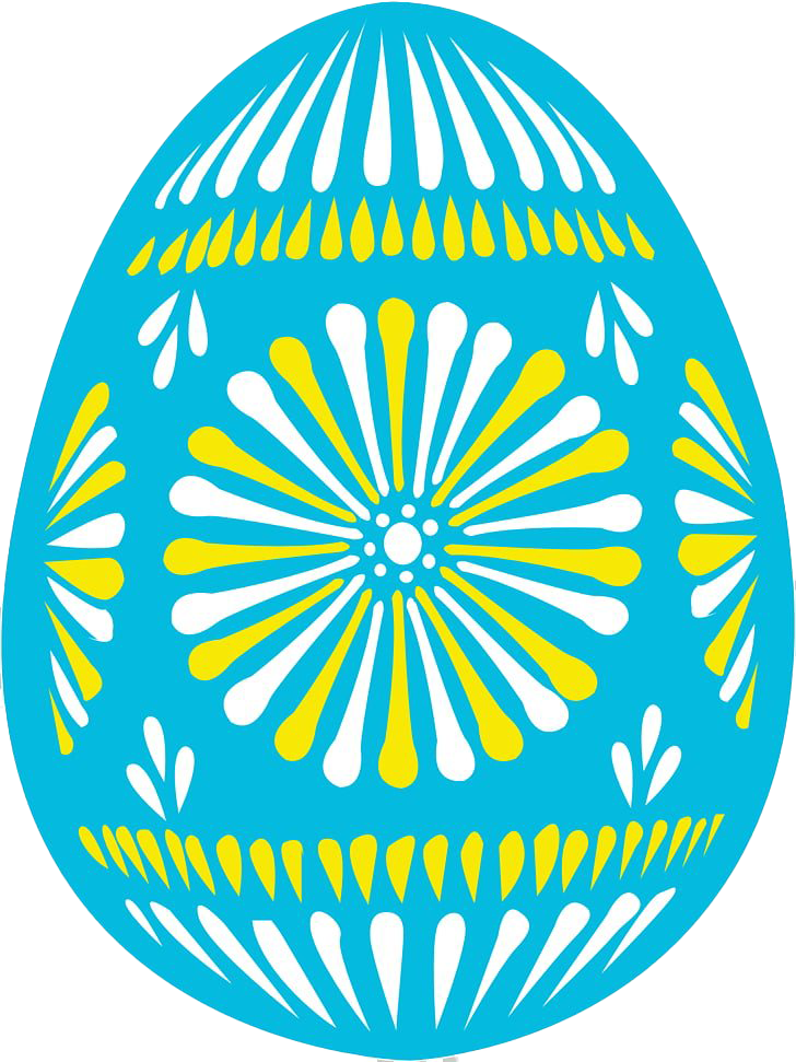 Download PNG image - Blue Easter Egg PNG Picture 