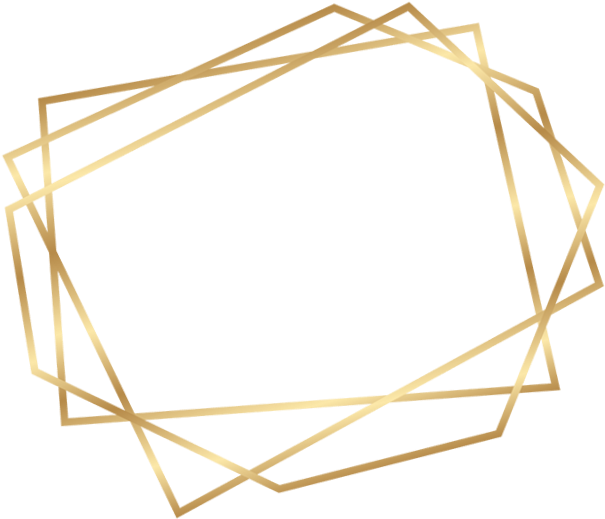 Download PNG image - Abstract Gold Frame PNG Photos 