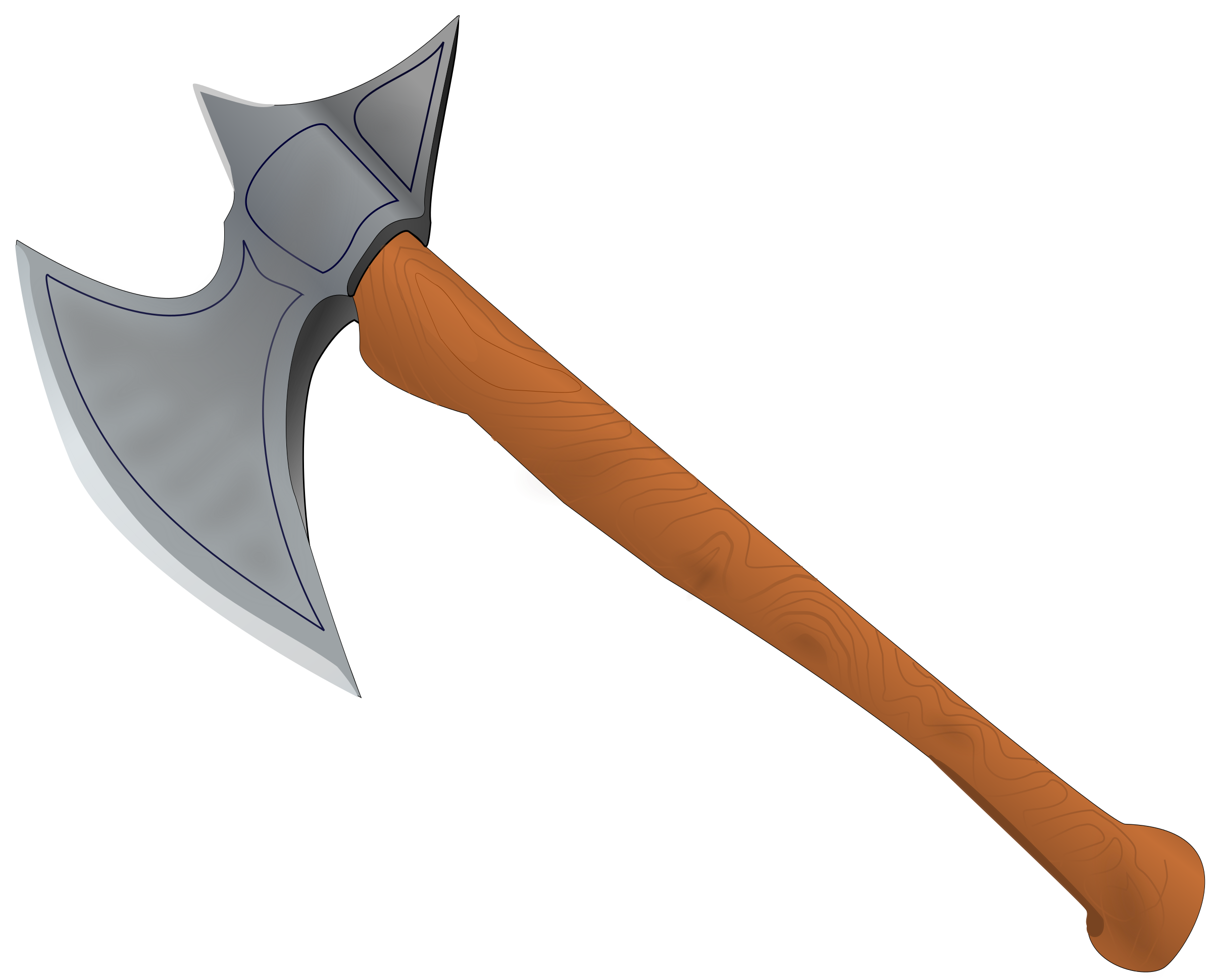 Download PNG image - Battle Axe PNG File 