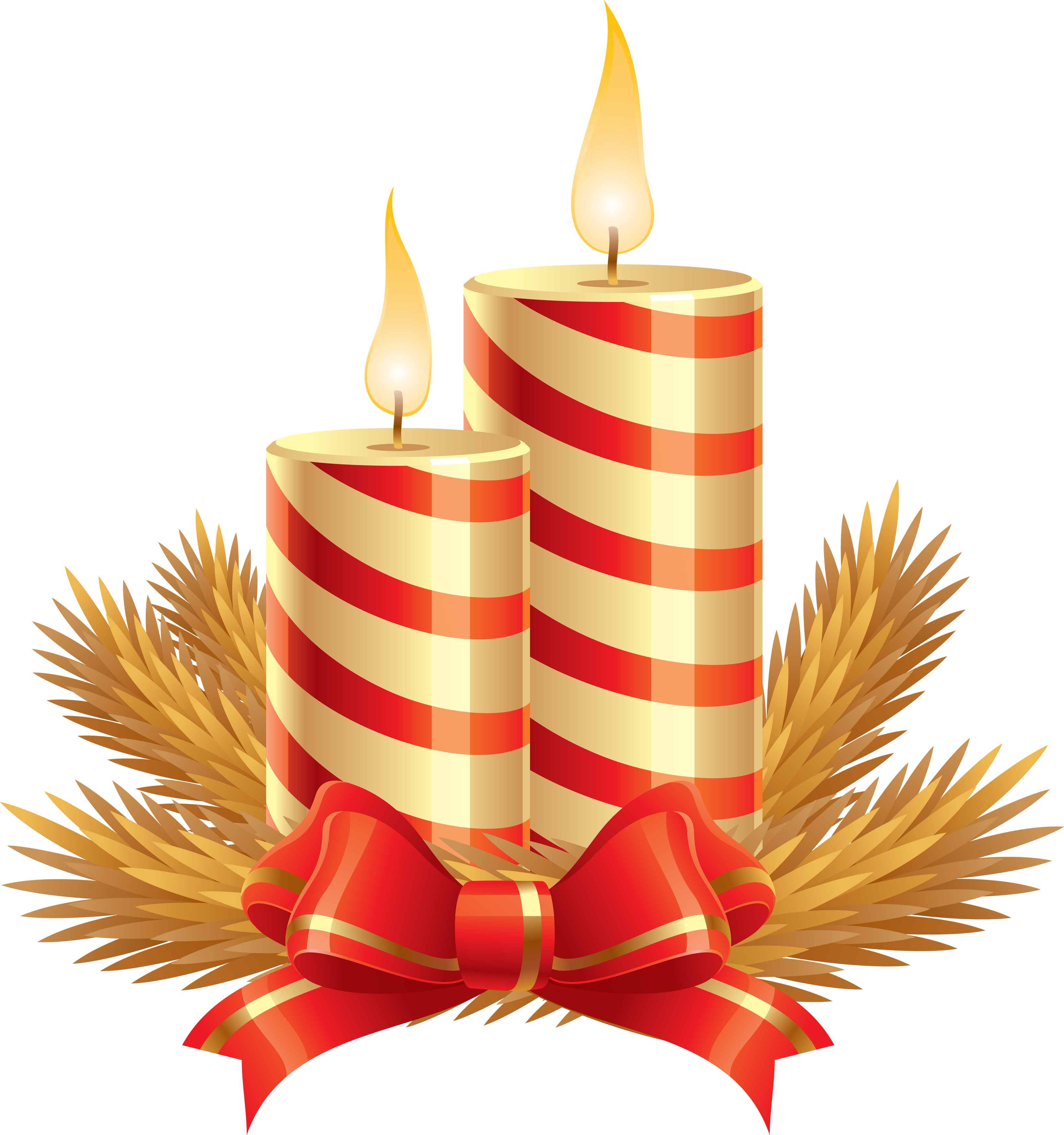Download PNG image - Christmas Candle PNG HD 