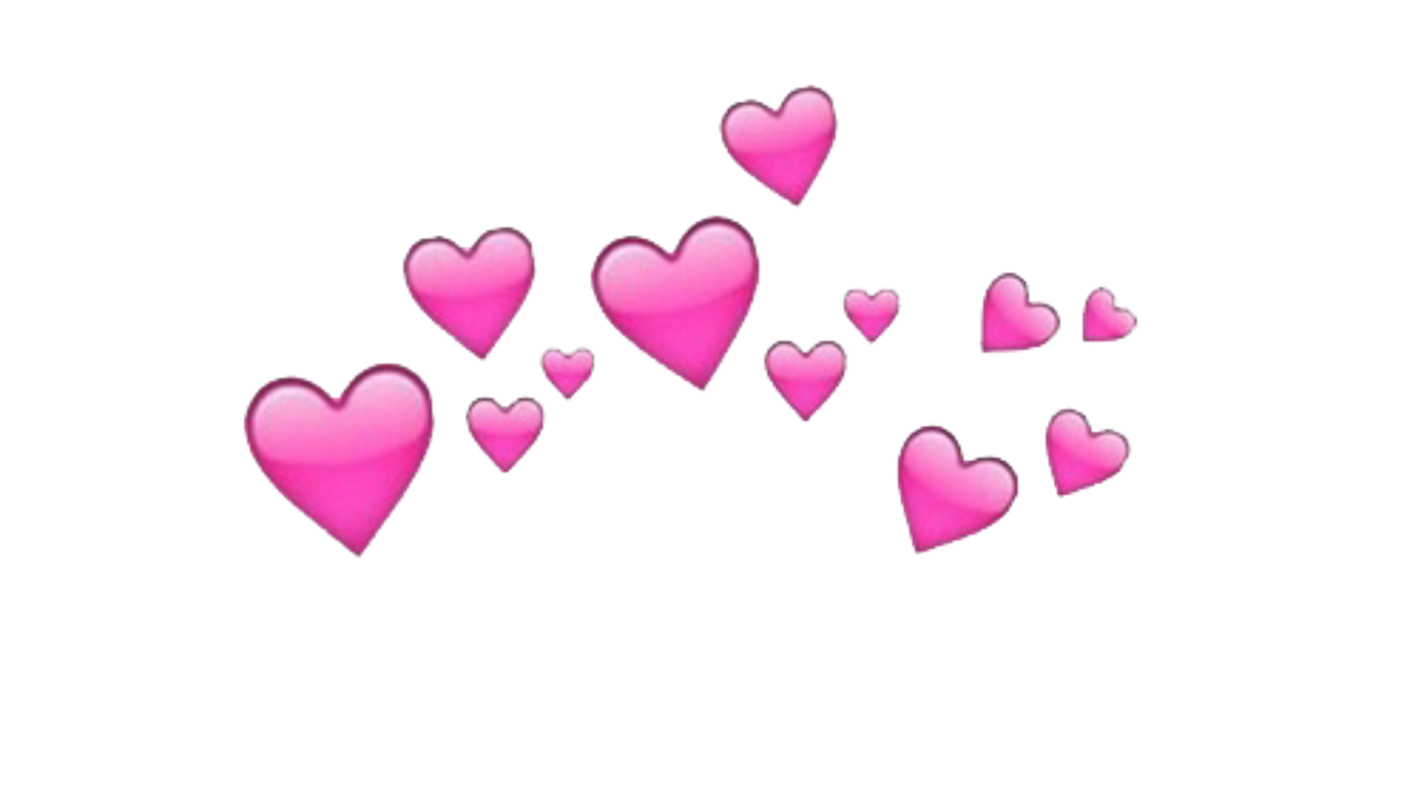 Download PNG image - Pink Heart Emoji PNG Transparent HD Photo 