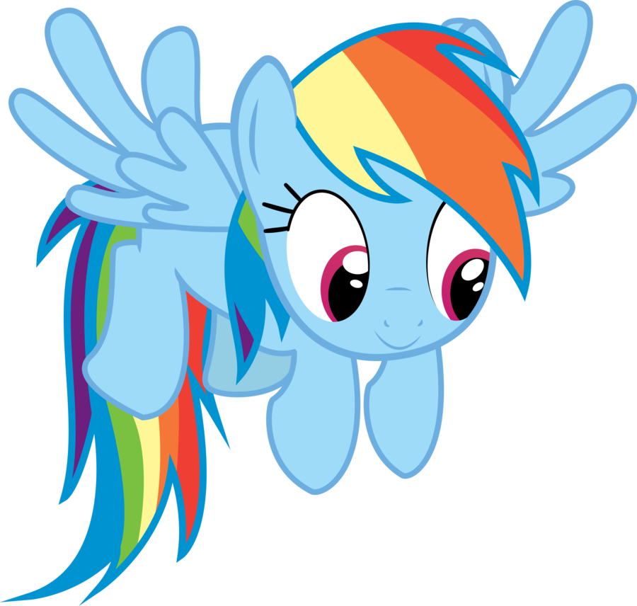 Download PNG image - Rainbow Dash PNG Clipart 