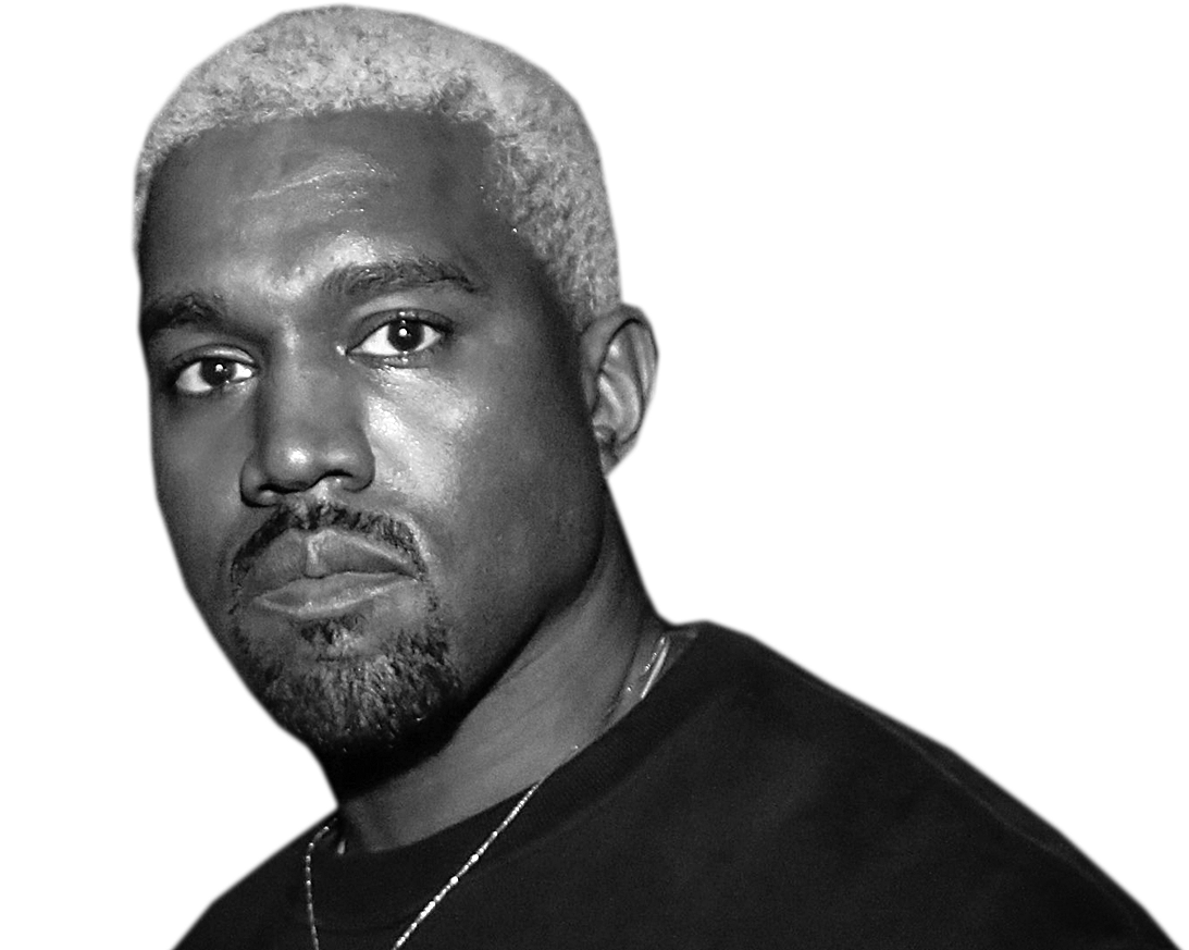 Download PNG image - Rapper Kanye West PNG File 