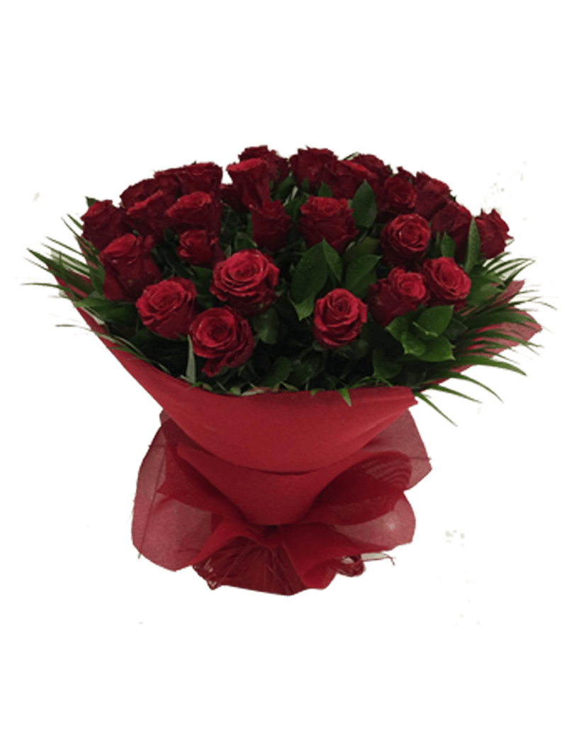 Download PNG image - Red Rose Bouquet PNG Image 