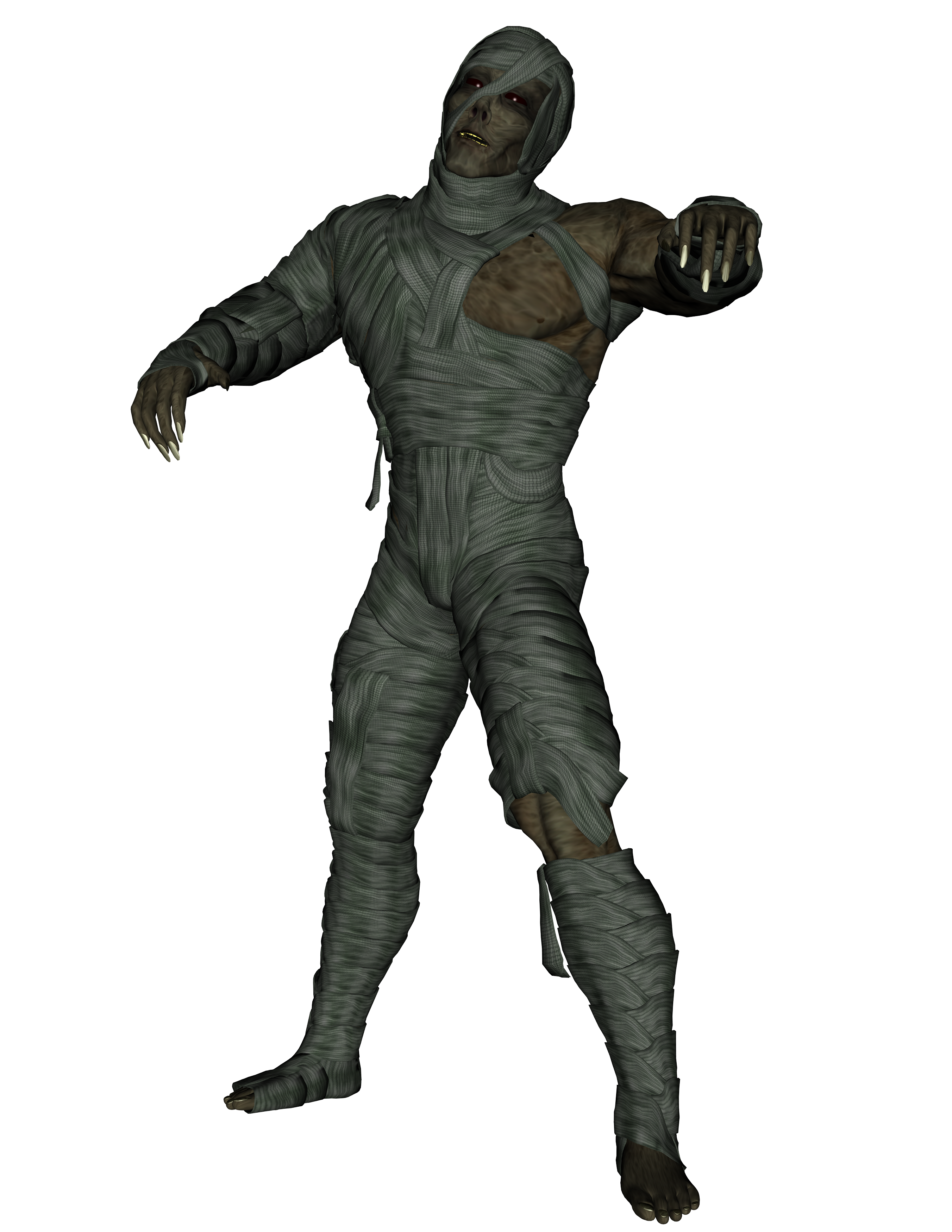 Download PNG image - Scary Mummy Transparent PNG 