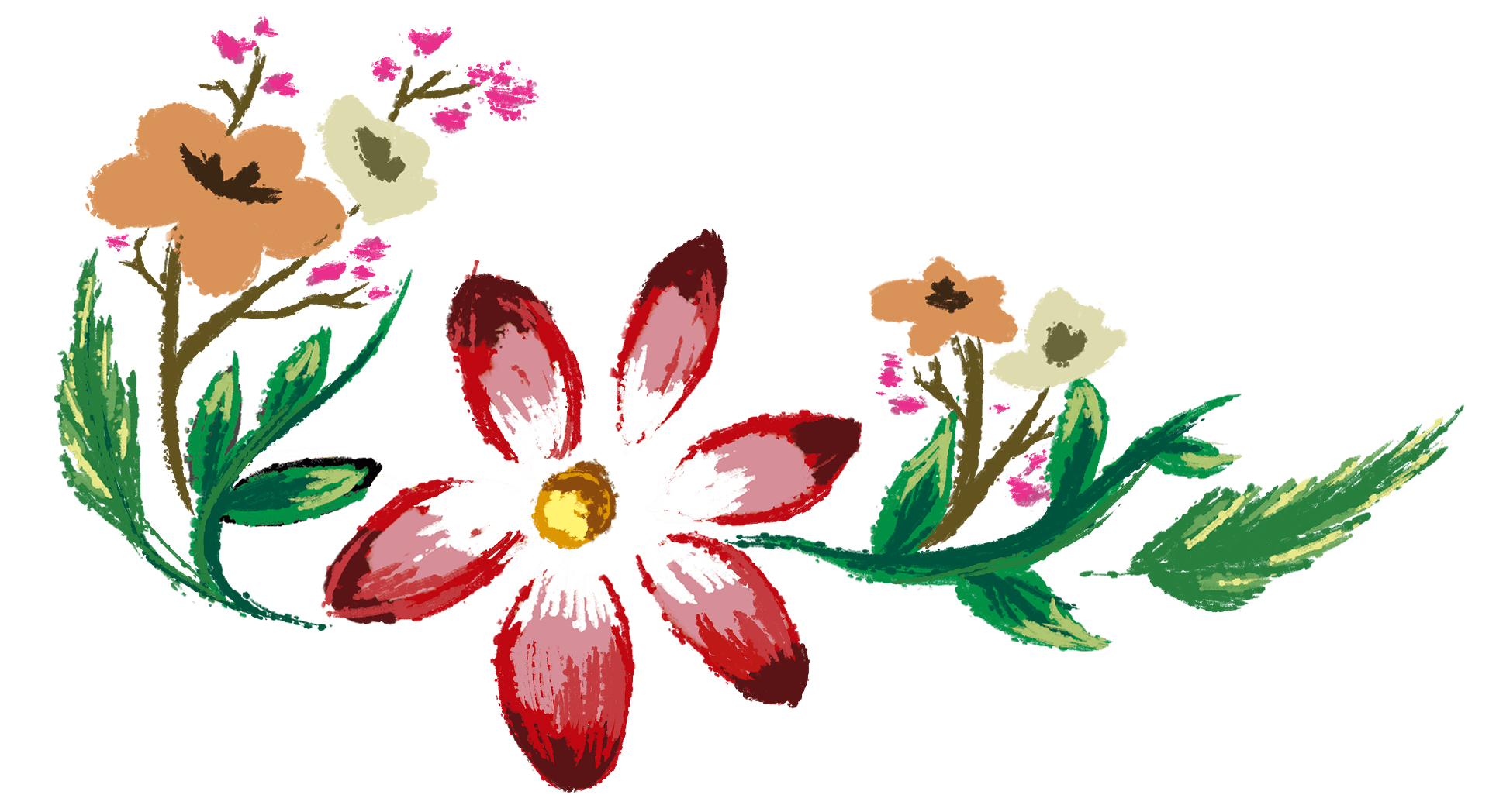 Download PNG image - Abstract Flower Background PNG 