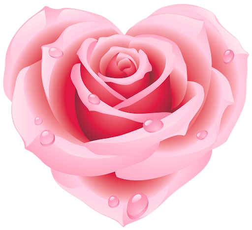 Download PNG image - Flower Heart PNG Clipart 