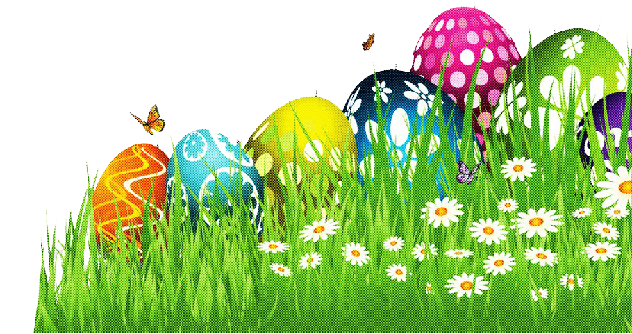 Download PNG image - Grass Easter Egg PNG Free Download 