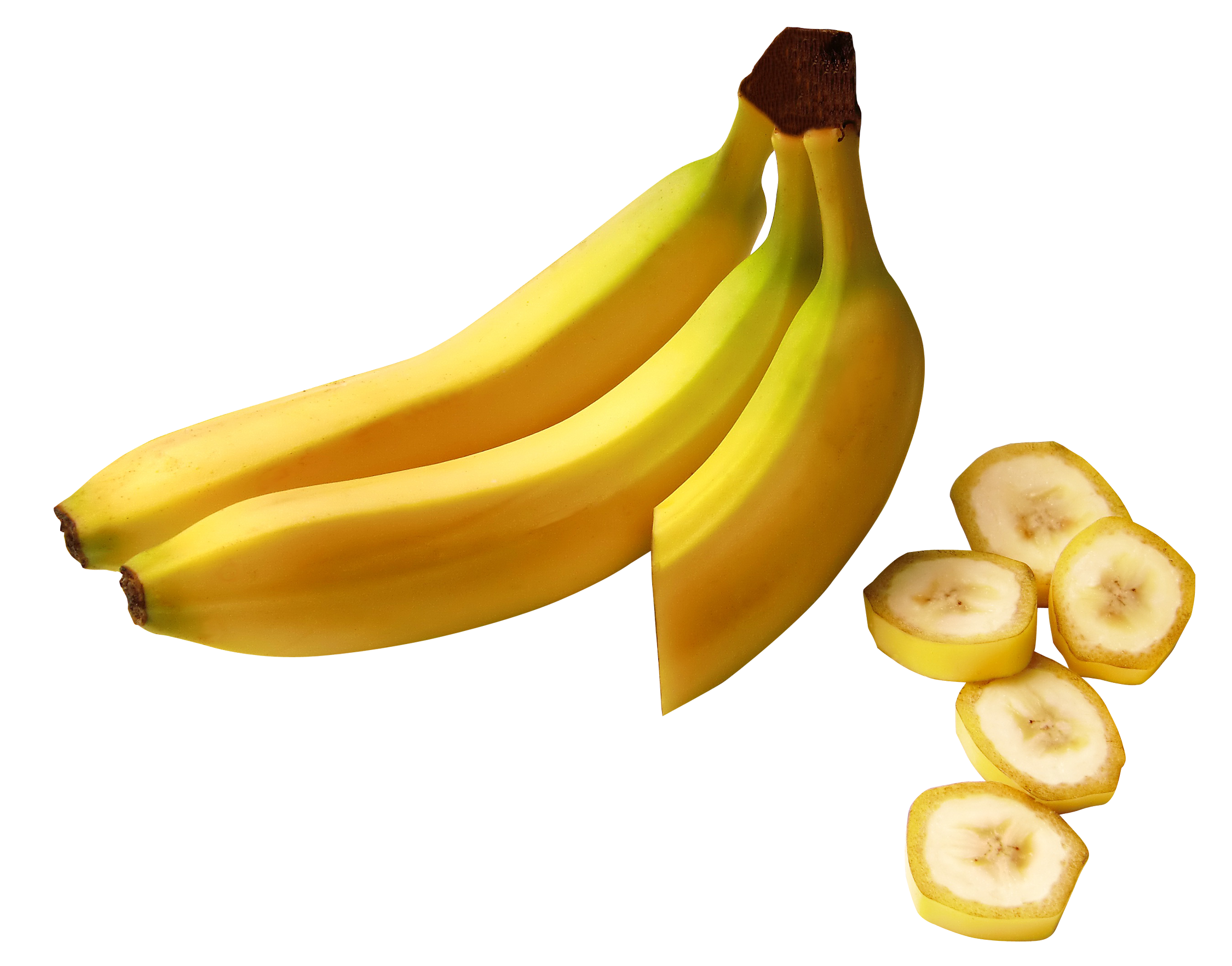 Download PNG image - Organic Banana Slice Transparent PNG 