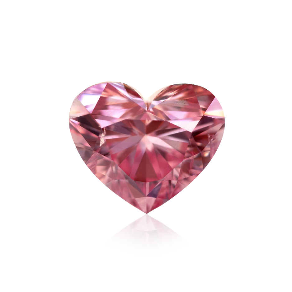 Download PNG image - Pink Diamond Heart PNG HD 