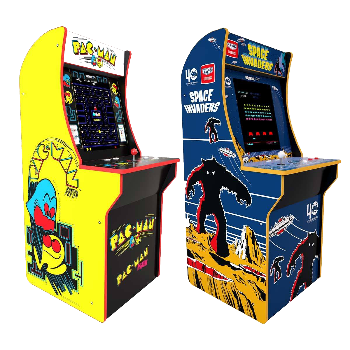Download PNG image - Retro Arcade Machine PNG File 