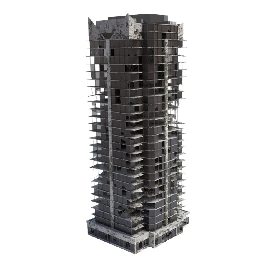 Download PNG image - Skyscraper Building Transparent PNG 