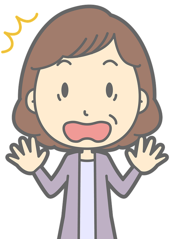 Download PNG image - Vector Surprised Woman PNG Pic 
