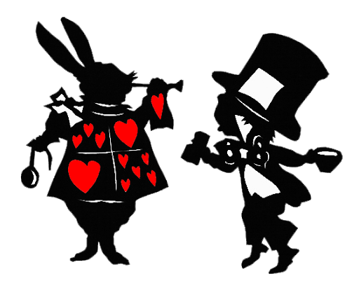 Download PNG image - Alice In Wonderland Rabbit Background PNG 