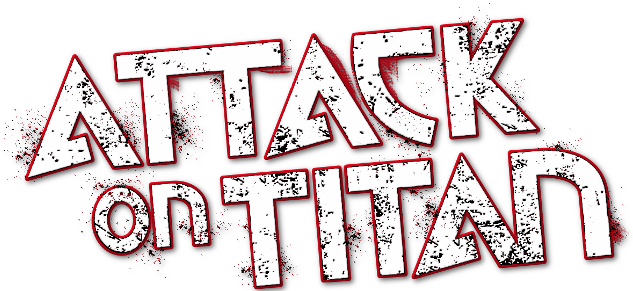 Download PNG image - Attack On Titan Word Logo PNG Photos 