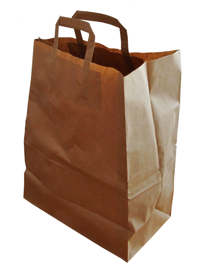 Download PNG image - Blank Paper Bag PNG Transparent Image 
