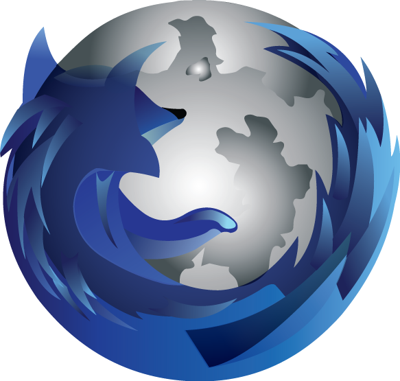 Download PNG image - Blue Cool Firefox PNG 