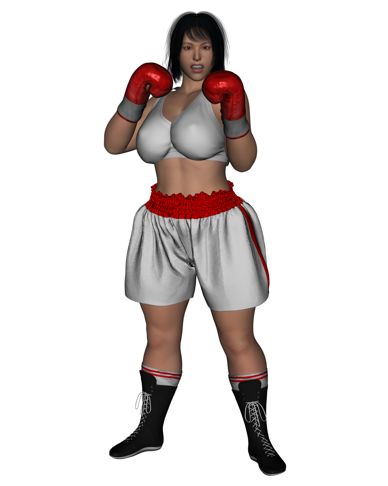 Download PNG image - Female Boxer PNG Free Download 